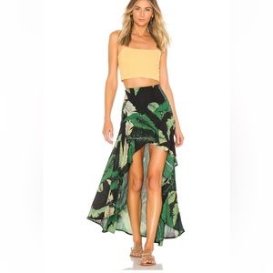 Beach Riot black palm Rachel Skirt size Medium
